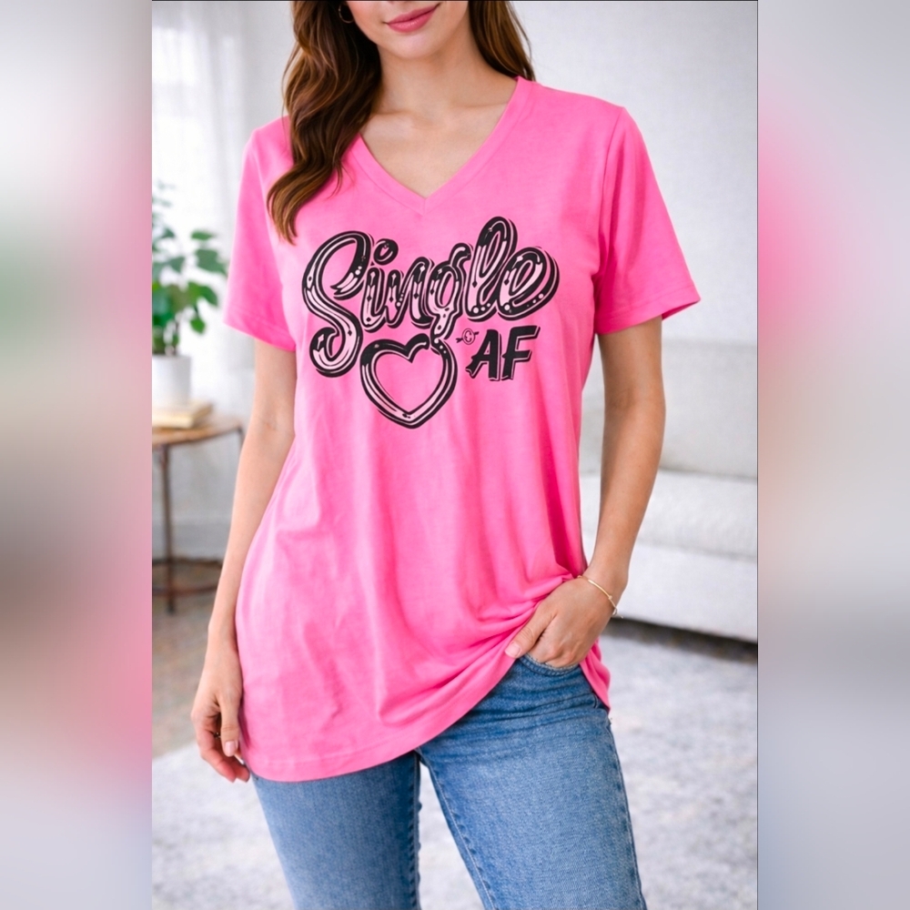 🟢 Cheekys Single AF Tee